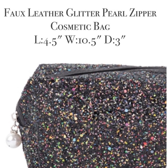 #5088 Sparkling Multicolor Cosmetic Bag - Picture 5 of 6